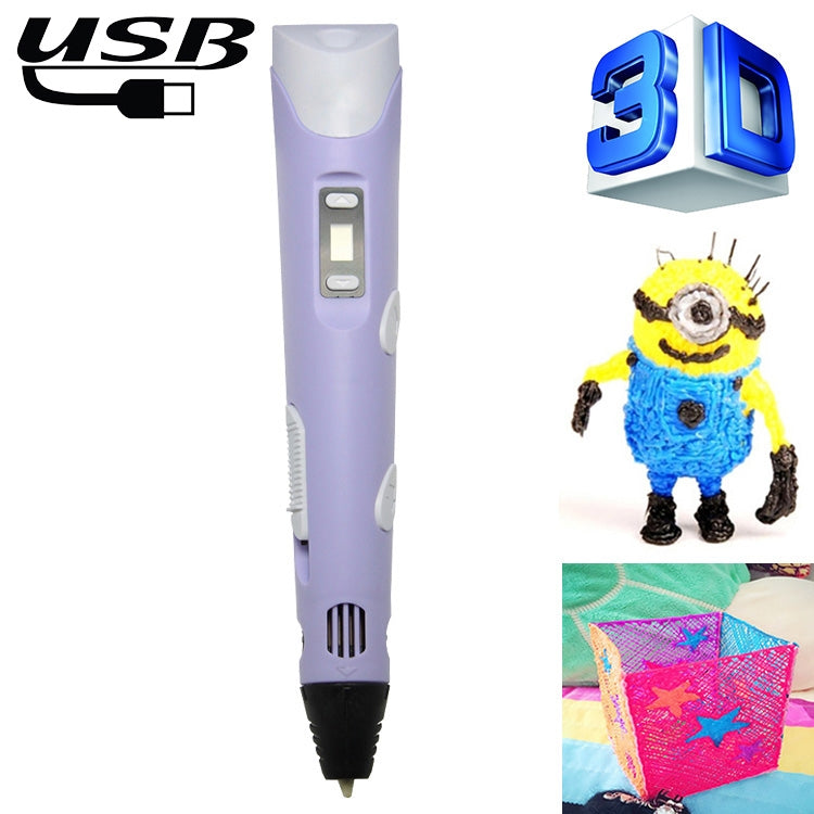 Portable 3D Printing Pen, USB Socket, USB Plug