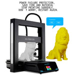 Stampante 3D JGAURORA A5S con telaio in lamiera metallica