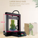 Stampante 3D JGAURORA A5S con telaio in lamiera metallica