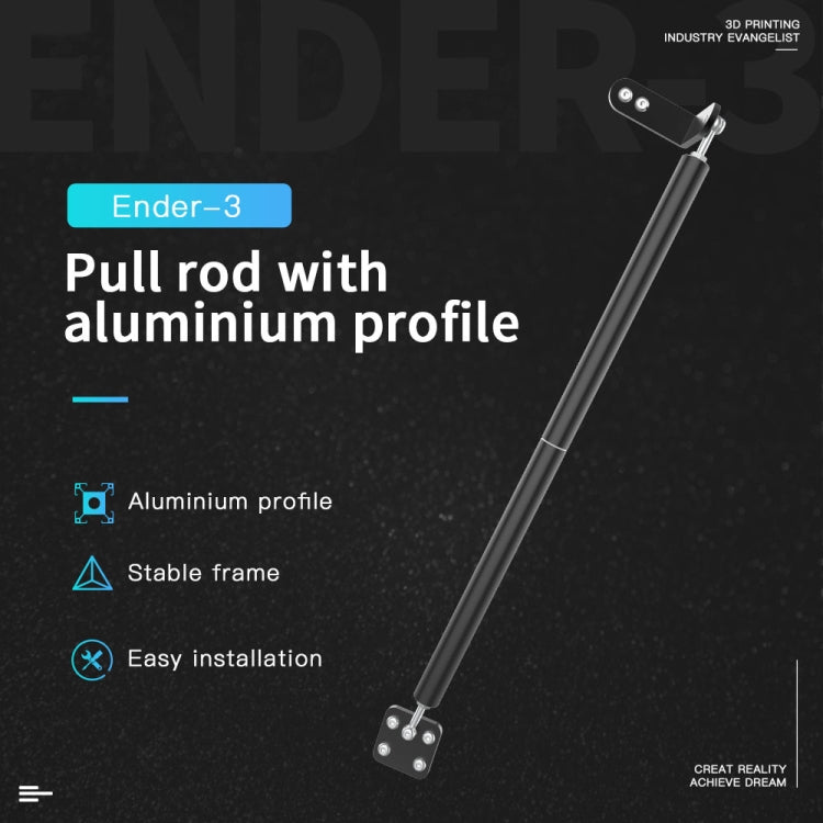 Staffa per struttura stampante 3D con telaio di supporto fisso Creality Ender-3 / 3Pro