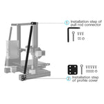 3D Printer Frame Bracket with Fixed Support Frame Creality Ender-3/3Pro