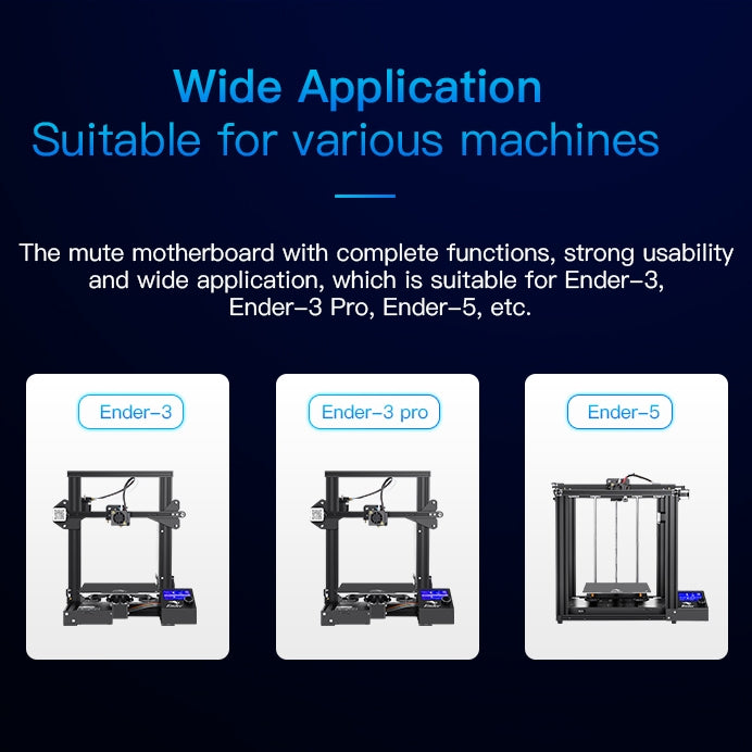 Scheda madre silenziosa per Creality Ender-3 / 3Pro 24V