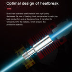 Creality 24V 40W Extruder Nozzle Hot End Kit with Temperature Thermistor and Heating Tube for Ender-3 3D Printer