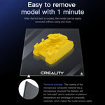Creality Carborundum Glass Plate Platform Heated Bed Build Surface For Ender-3 3D Printer Part