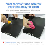 Creality Carborundum Glass Plate Platform Heated Bed Build Surface For Ender-3 3D Printer Part