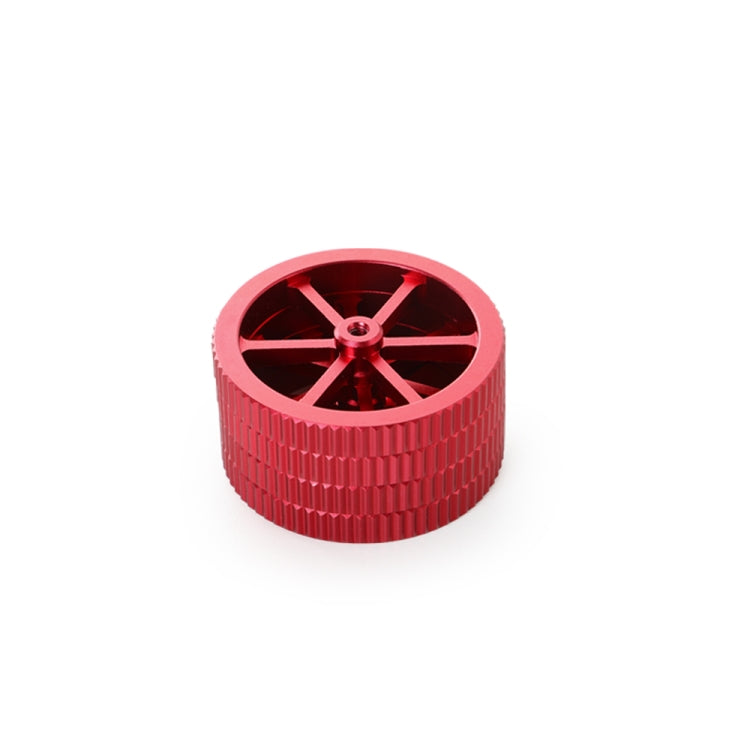 Dado di livellamento avvitato a mano rosso in metallo Creality per stampante 3D Ender-3 / Ender-3 Pro / Ender-3 V2 / CR-10 Pro V2