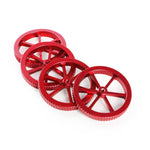 Dado di livellamento in metallo rosso per stampante 3D