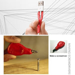 3D Printing Pen Consumables with 5m Low Temperature PCL Cable 1.75mm,5m PCL