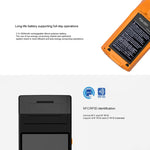 PDA-5501 5.5 inch Multifunctional IPS Screen IP65 Protection All-in-one Smart Terminal, Built-in Thermal Printer, Microphone and Speaker, Support WiFi, Bluetooth and GPS