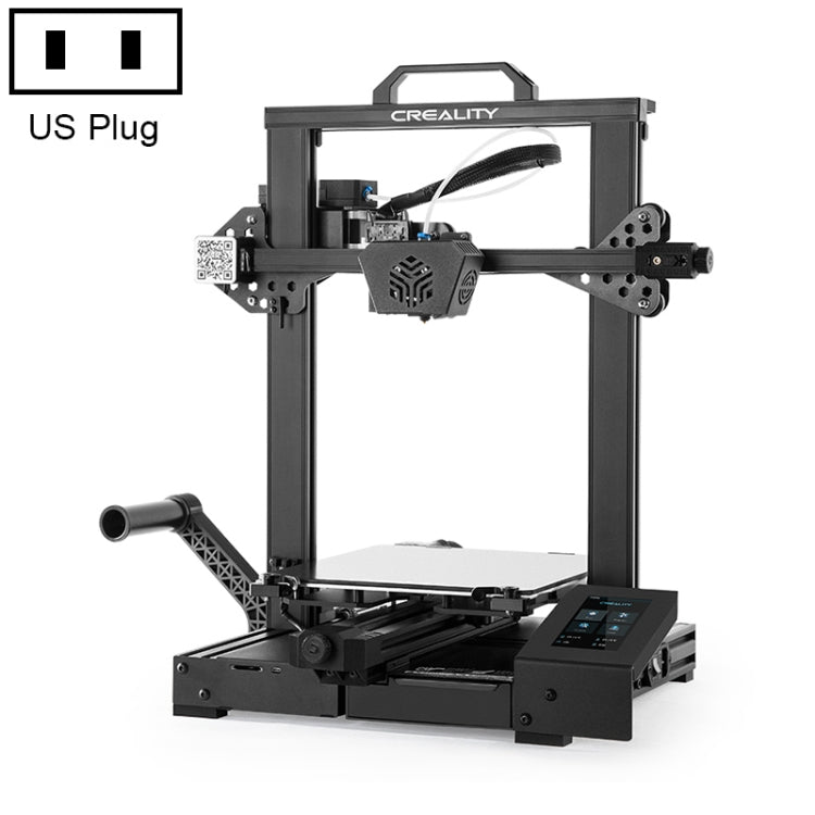 CREALITY CR-6 SE Stampante 3D fai da te intelligente senza livellamento da 350 W, dimensioni di stampa: 23,5 x 23,5 x 25 cm, presa EU, CR-6 SE