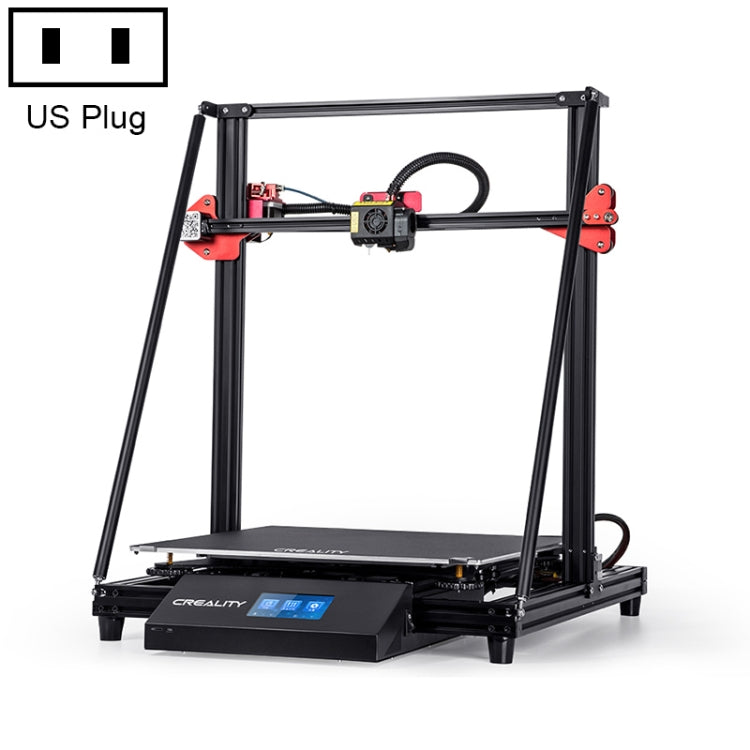 CREALITY CR-10 Max 750W Stampante 3D fai da te con triangolo d'oro con livellamento automatico, dimensioni di stampa: 45 x 45 x 47 cm, presa AU, CR-10 Max