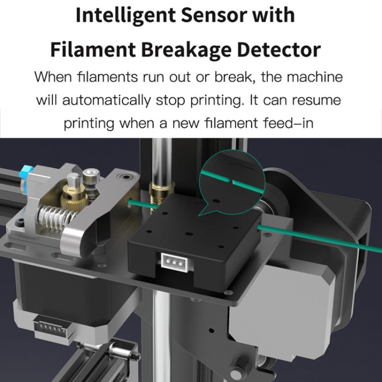 CREALITY Ender-3 Max Smart Sensor Doppia ventola di raffreddamento Stampante 3D fai-da-te, Dimensioni di stampa: 30 x 30 x 34 cm, Spina USA, Ender-3 Max