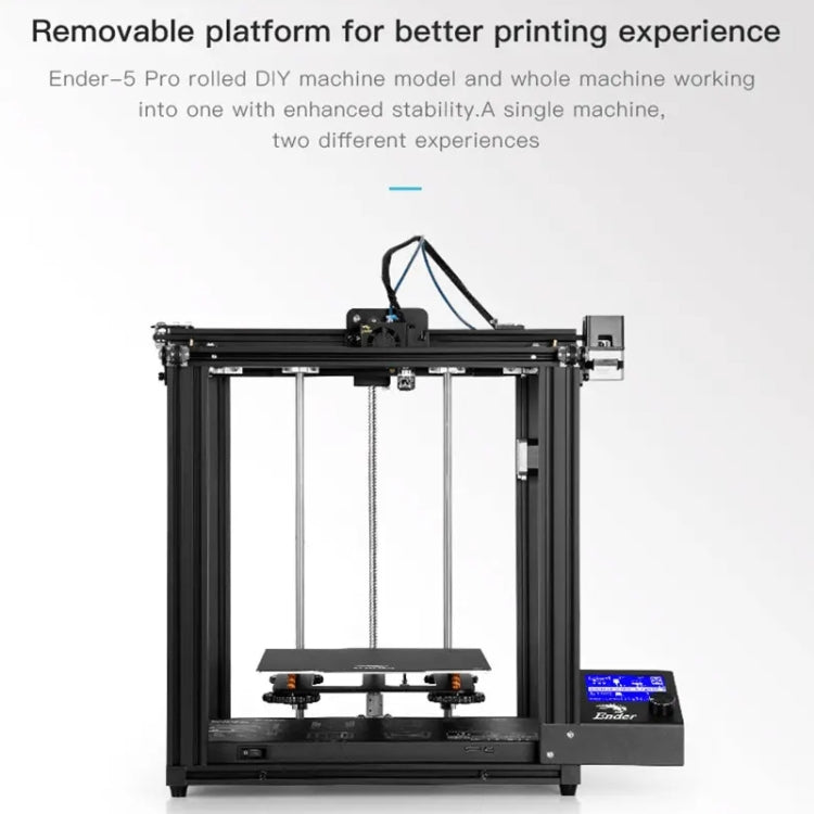 CREALITY Ender-5 Pro Silent Motherboard DIY 3D Printer with Dual Y-axis, Printing Size: 22 x 22 x 30cm, US Plug, Ender-5 Pro