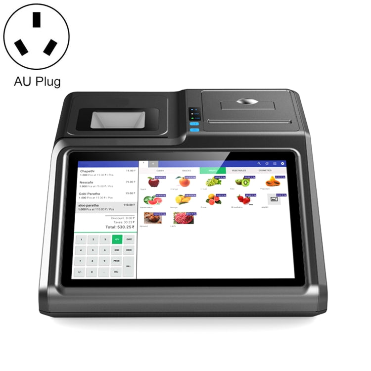 SGT-101W 10.1 inch Capacitive Touch Screen Cash Register, Intel J1900 Quad Core 2.0GHz, 4GB+64GB, AU Plug, SGT-101W