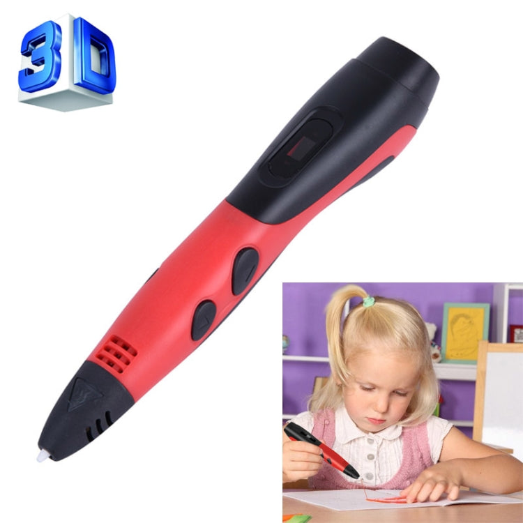 Penna per stampa 3D da disegno fai-da-te per bambini con filamento ABS / PLA di sesta generazione con display LCD (blu + nero), EPR5210L, EPR5210R, EPR5210W, EPR5210Y