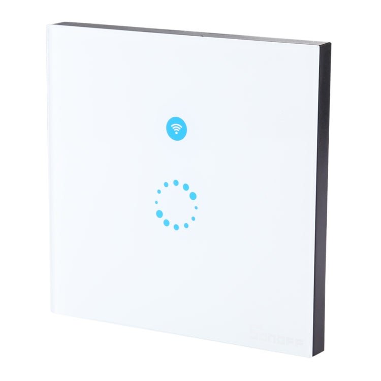 Interruttore touch Sonoff 86mm 1 Gang vetro temperato