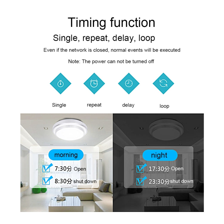 Sonoff Touch 120mm 1 Gang Interruttore a parete con pannello in vetro temperato Interruttore tattile leggero per casa intelligente, compatibile con Alexa e Google Home, CA 90 V-250 V 400 W 2 A, 120mm