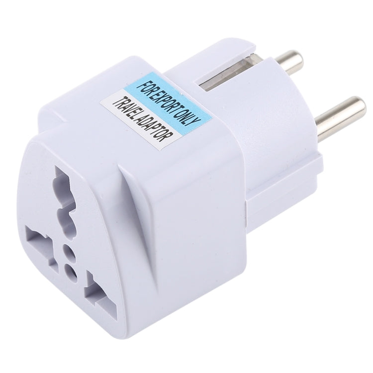 Portable Universal Power Socket Travel Charger Adapter UK Plug to European Socket with Fusing