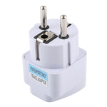 Adattatore universale da spina UK a presa europea con fusibile