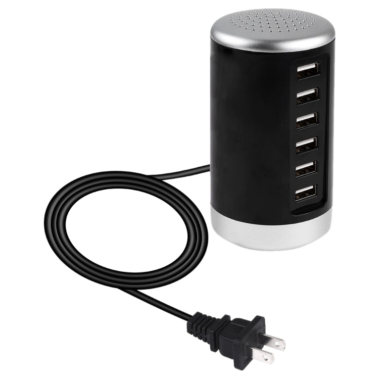 Adattatore USB 30W 6 porte con spina americana