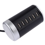 Adattatore USB 30W 6 porte con spina americana