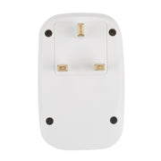 Presa per adattatore di alimentazione per caricabatterie da viaggio USB doppio NK-823 da 2000 W, spina UK