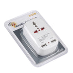 Presa adattatore alimentazione USB doppio spina UK 2000W