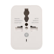 Presa per adattatore di alimentazione per caricabatterie da viaggio USB doppia WN-2018, spina americana, US Plug