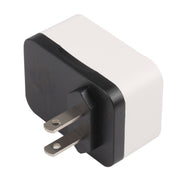 Presa per adattatore di alimentazione per caricabatterie da viaggio USB doppia WN-2018, spina americana, US Plug