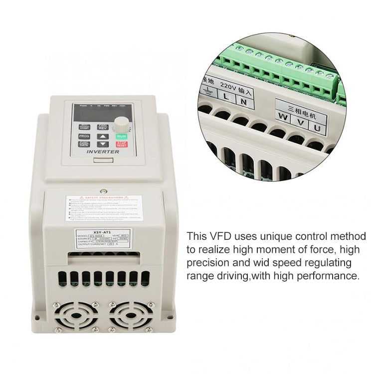 AT1-04K0X 4KW 220V Single Phase Input Three Phase Output Converter, AT1-04K0X