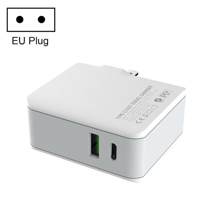 LDNIO A4403C 30W PD + Caricatore rapido da viaggio pieghevole con identificazione automatica con cavo a 8 pin da 1 m, spina AU, with 8 Pin Cable, 30W with 8 Pin Cable