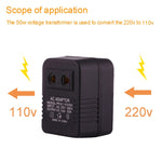Adattatore da 220V a 110V 50W spina UE/USA a americana
