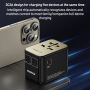 Adattatore di alimentazione per caricabatterie rapido MOMAX 1-World UA9 PD 35W, UA9