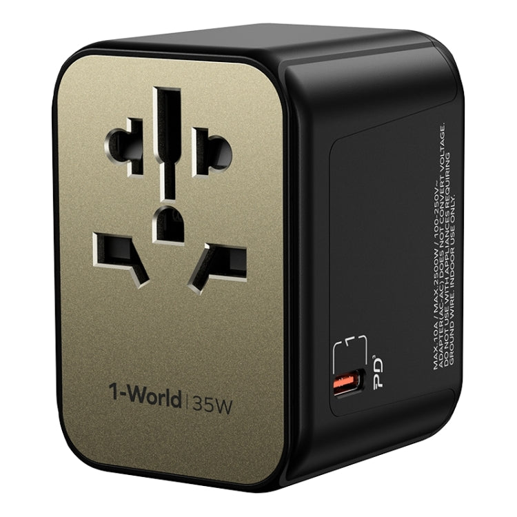 Adattatore di alimentazione per caricabatterie rapido MOMAX 1-World UA9 PD 35W, UA9