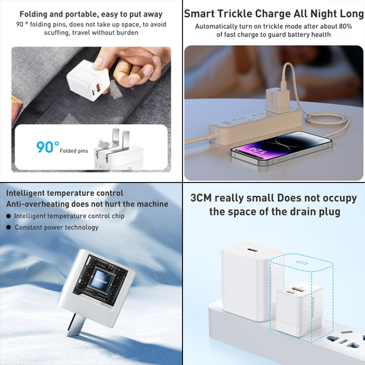 Adattatore caricabatterie rapido MOMAX UM36 20W USB-C