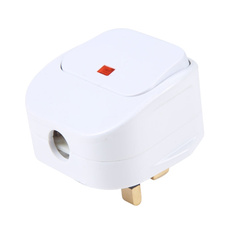 13A Wall Socket Adapter with On/Off Switch and Fuse