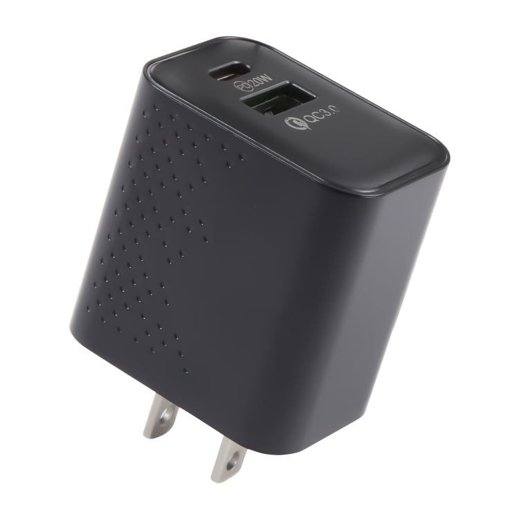 Caricatore da viaggio 20W USB-C con Quick Charge 3.0