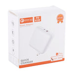 Caricatore rapido USB 65W pieghevole portatile