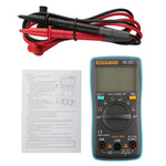ZOYI ZT101 600V CAT III / 1000V CAT II 6000 Conti Multimetro digitale portatile Tester di tensione corrente CA/CC con schermo LCD retroilluminato e supporto, ZT101