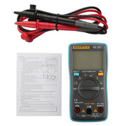 ZOYI ZT101 600V CAT III / 1000V CAT II 6000 Conti Multimetro digitale portatile Tester di tensione corrente CA/CC con schermo LCD retroilluminato e supporto, ZT101