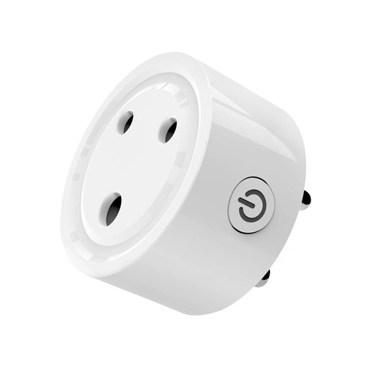 Mini Smart WiFi Socket 10A Small Plug South Africa/India Switch Timer Remote Control Power Adapter with Alexa