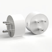Mini Smart WiFi Socket 10A Small Plug South Africa/India Switch Timer Remote Control Power Adapter with Alexa