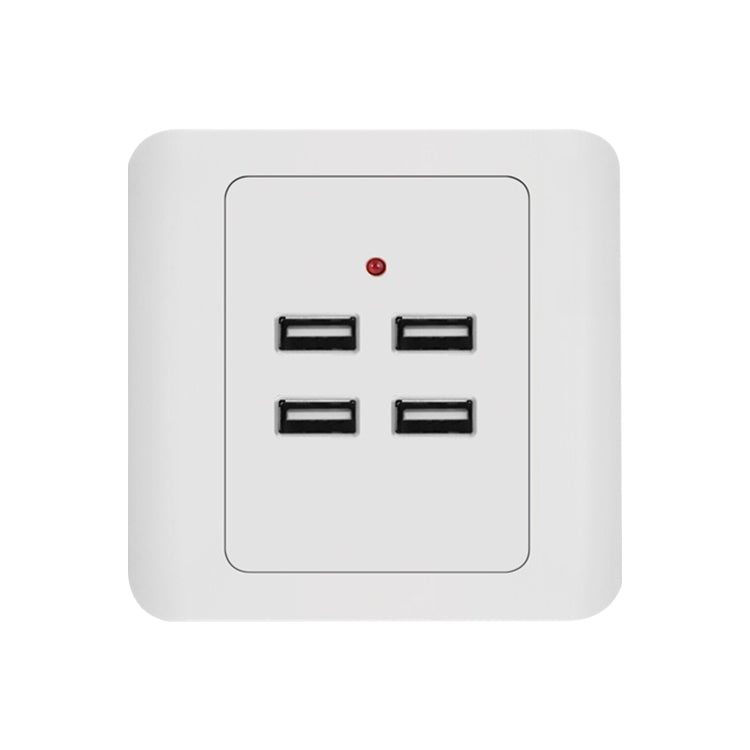 Pannello alimentazione USB 4 porte 5V 3,1A ingresso 36V