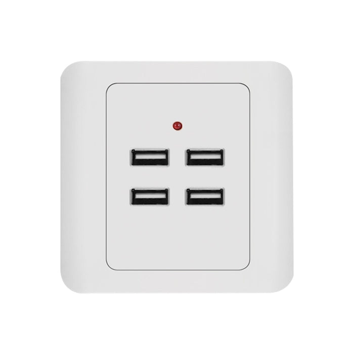 Pannello alimentazione USB 4 porte 5V 3,1A ingresso 36V