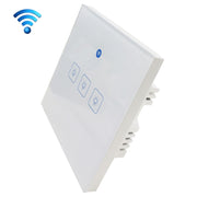 WS-UK-03 EWeLink APP and Touch Control 2A 3 Gang Tempered Glass Panel Smart Wall Switch AC 90V-250V UK Socket 3 Gangs