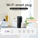 Presa multipla smart 4 USB 3 prese US WiFi Alexa Google
