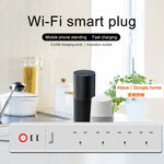 Presa di alimentazione smart 4 USB 3 prese UK WiFi