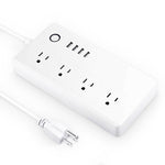 Presa multipla smart 4 prese US + 4 porte USB WiFi