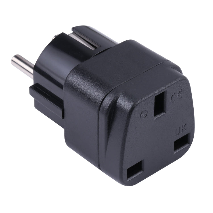 Portable Power Adapter UK Plug to Small South Africa Plug, UK to EU 10A/16A, UK to Switzerland, UK to South Africa