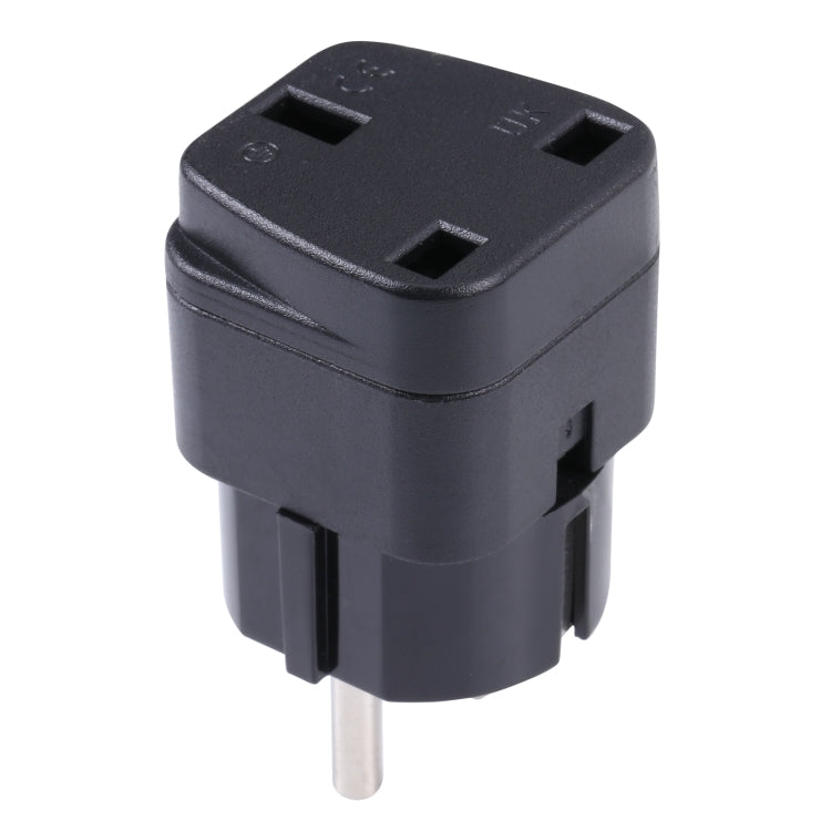 Portable Power Adapter UK Plug to Small South Africa Plug, UK to EU 10A/16A, UK to Switzerland, UK to South Africa